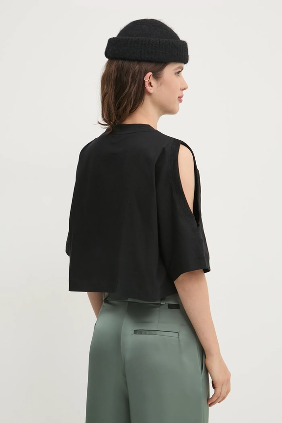 Îmbrăcăminte HUGO tricou din bumbac 50530453 negru