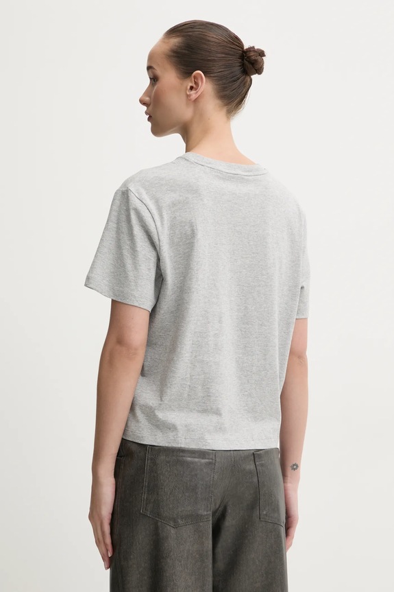 Odzież Guess Jeans t-shirt bawełniany W5RI41.K8HM0 szary
