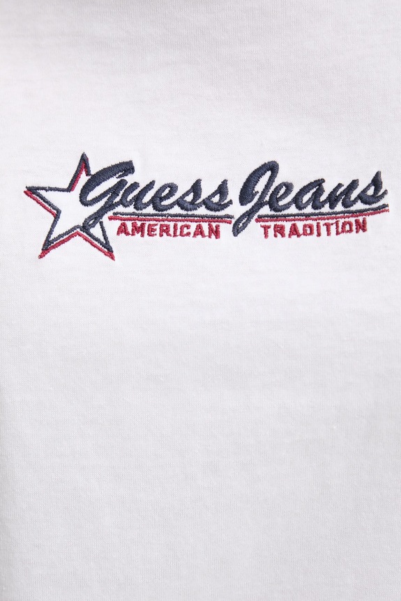 Guess Jeans t-shirt bawełniany W5RI48.K8HM0 biały