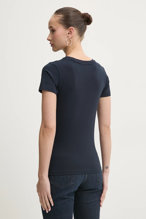 Одежда Футболка Guess Jeans W5RI52.J1314 тёмно-синий