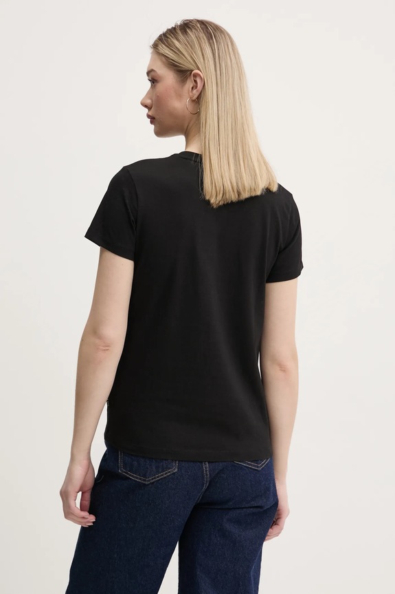 Odzież Guess Jeans t-shirt W5RI54.J1314 czarny