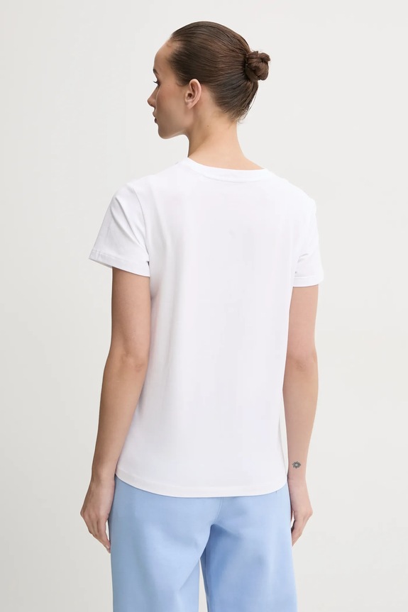 Odzież Guess Jeans t-shirt W5RI55.J1314 biały