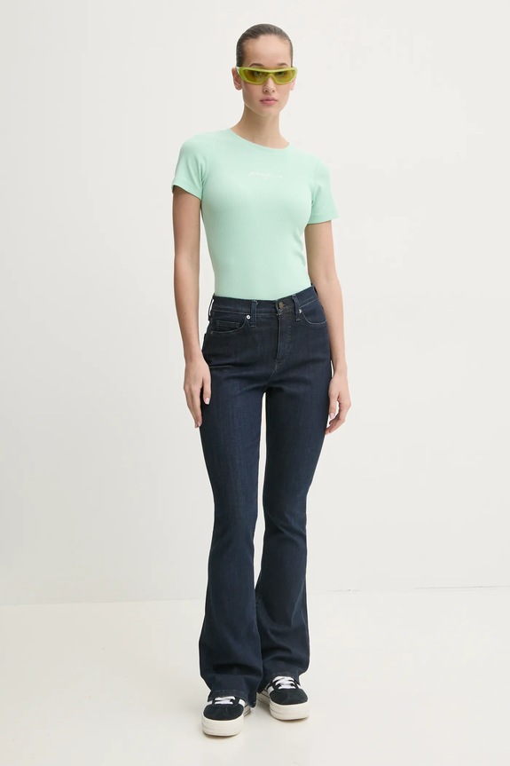 Majica kratkih rukava Guess Jeans W5RI57.KA0H1 zelena SS25