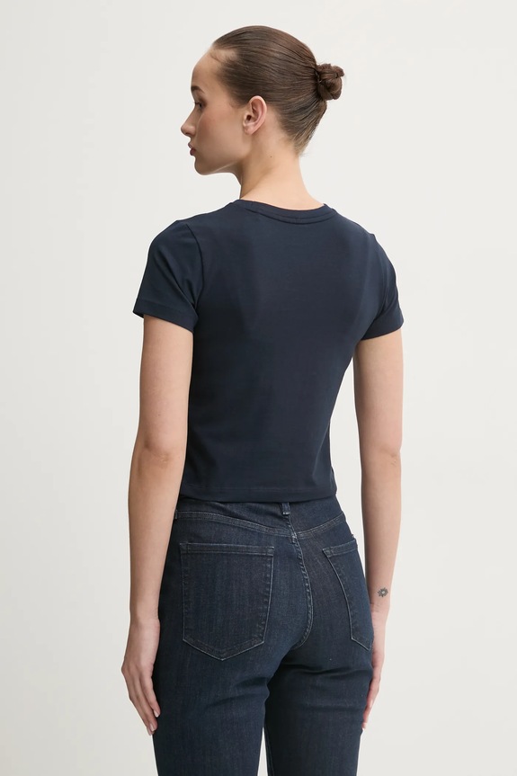 Oblečenie Tričko Guess Jeans W5RI59.J1314 tmavomodrá