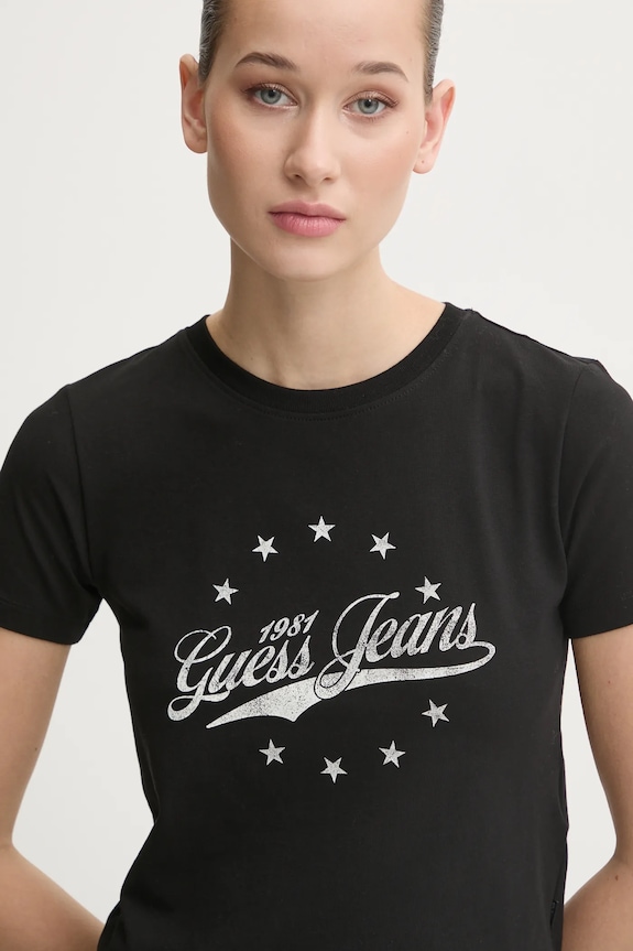 Guess Jeans t-shirt nero W5RI59.J1314