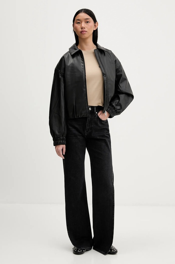 Karl Lagerfeld Jeans tričko dámske bavlnené A1W17004 béžová AA00