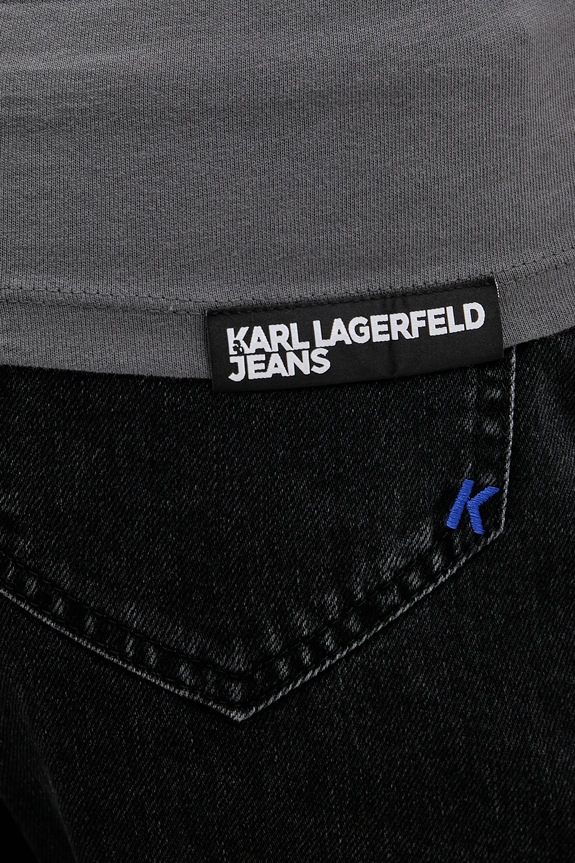 Karl Lagerfeld Jeans tričko dámske bavlnené A1W17004 sivá