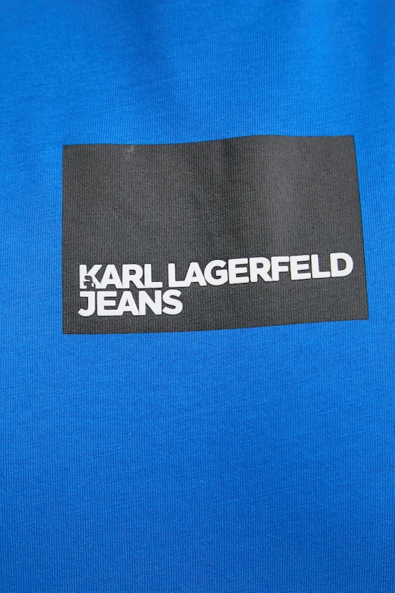 Karl Lagerfeld Jeans t-shirt in cotone A1W17006 blu