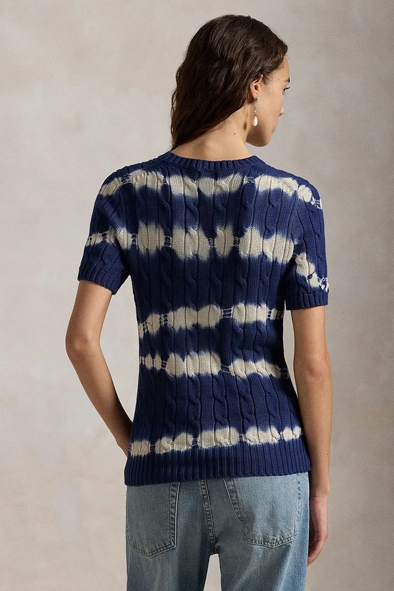 Bavlněné tričko Polo Ralph Lauren 211959270 vícebarevná SS25