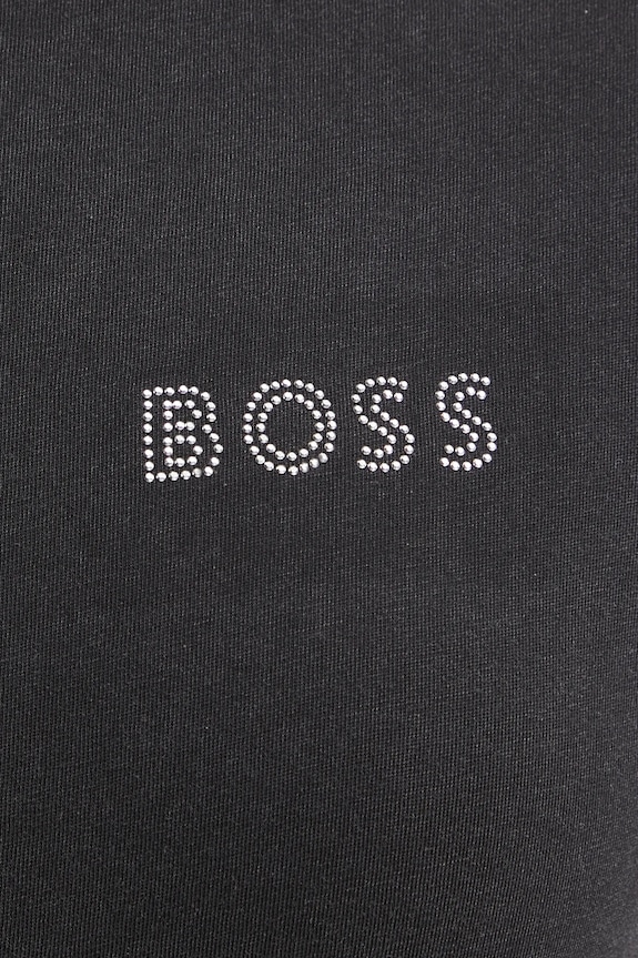 Pamučna majica BOSS Orange 50535106 crna