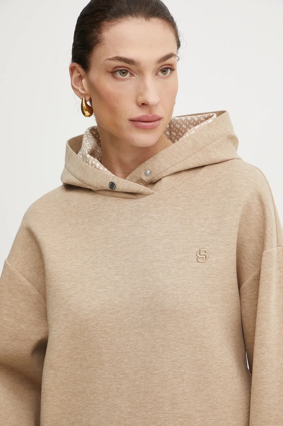 BOSS felpa beige 50532026