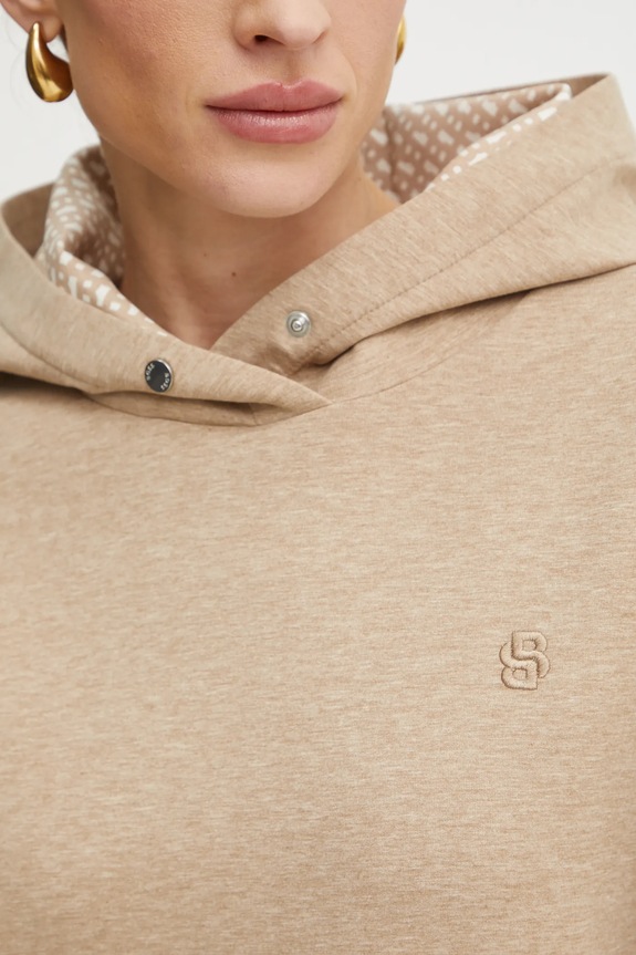 BOSS felpa 50532026 beige