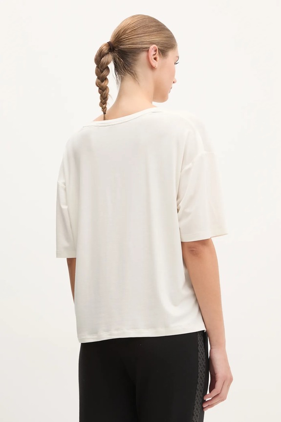 Oblečenie Tričko BOSS CP Stripe T-Shirt 50535723 béžová