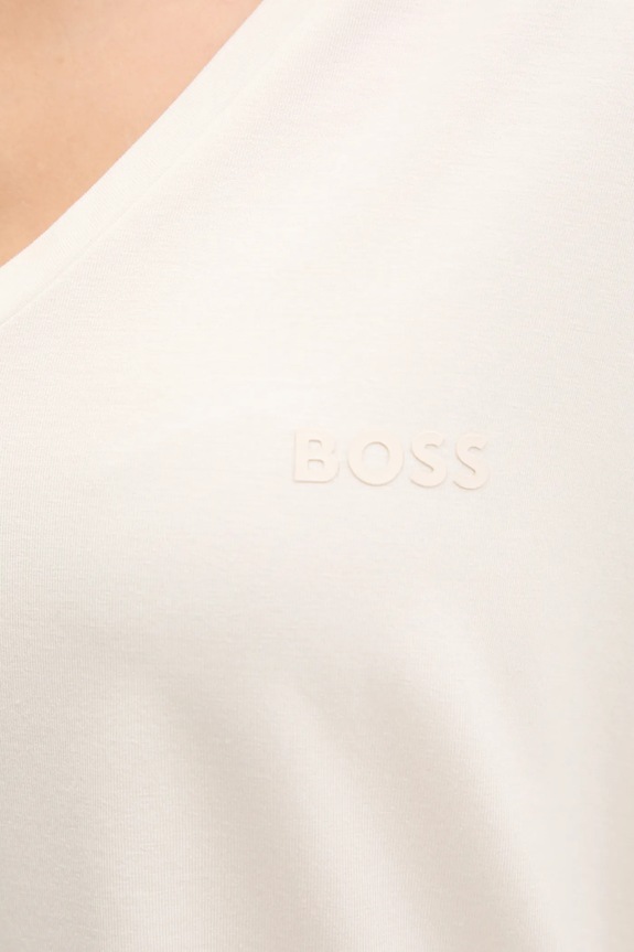 Tričko BOSS CP Stripe T-Shirt 50535723 béžová