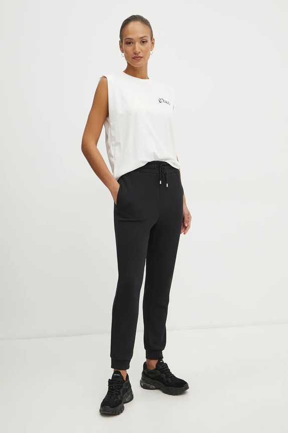Pinko top bawełniany 104268.A2C0 beżowy SS25