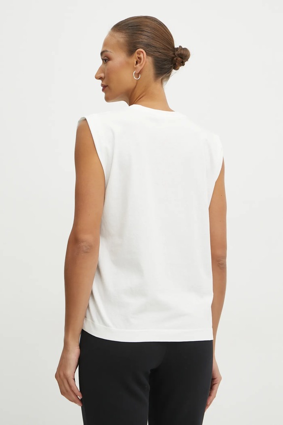 Odzież Pinko top bawełniany 104268.A2C0 beżowy