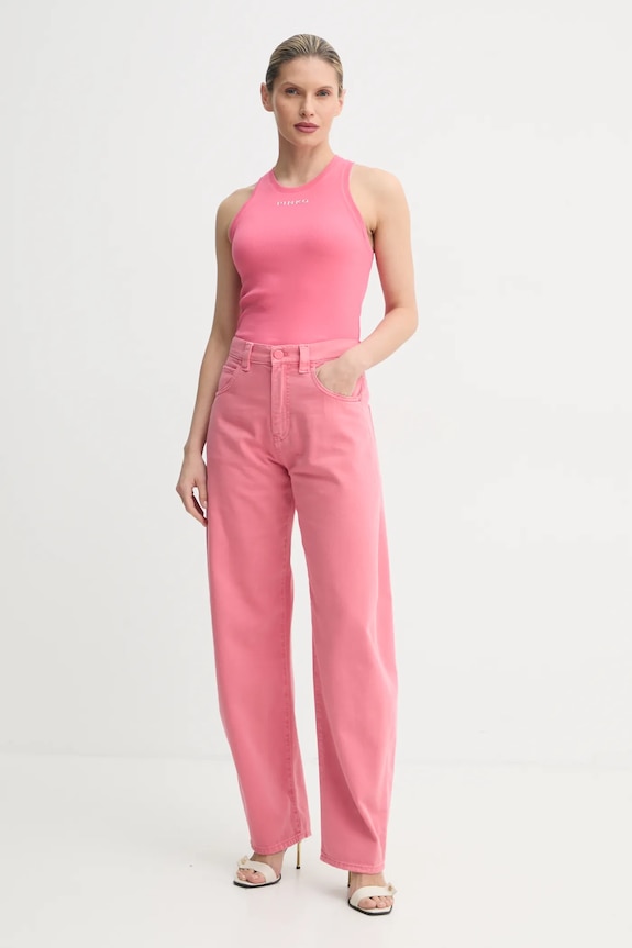 Pinko top 100822.A2C1 różowy SS25