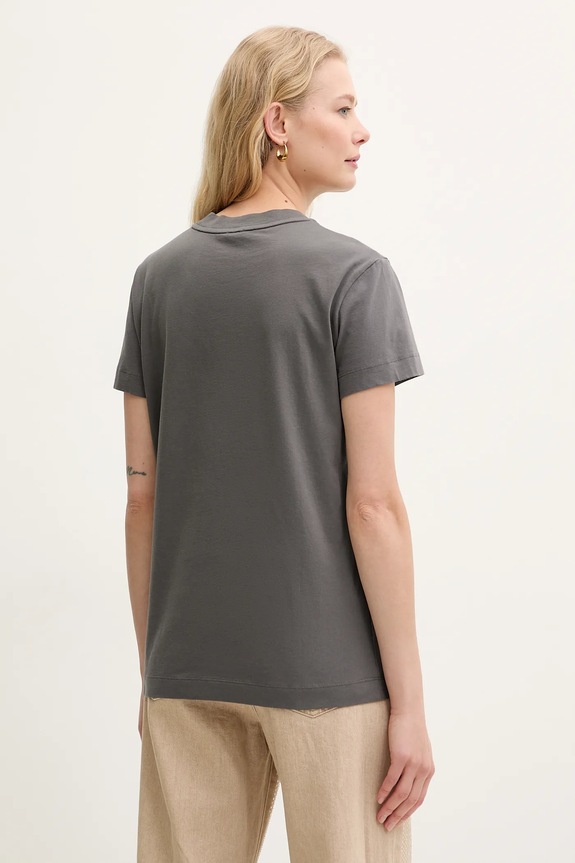 Odzież Pinko t-shirt bawełniany 105050.A2D8 szary
