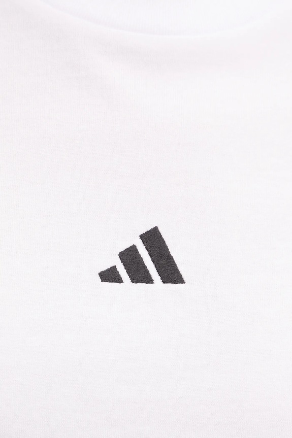 Bavlnené tričko adidas Essentials JC5944 biela
