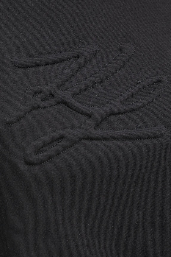 Pamučna majica Karl Lagerfeld A1W17071 crna