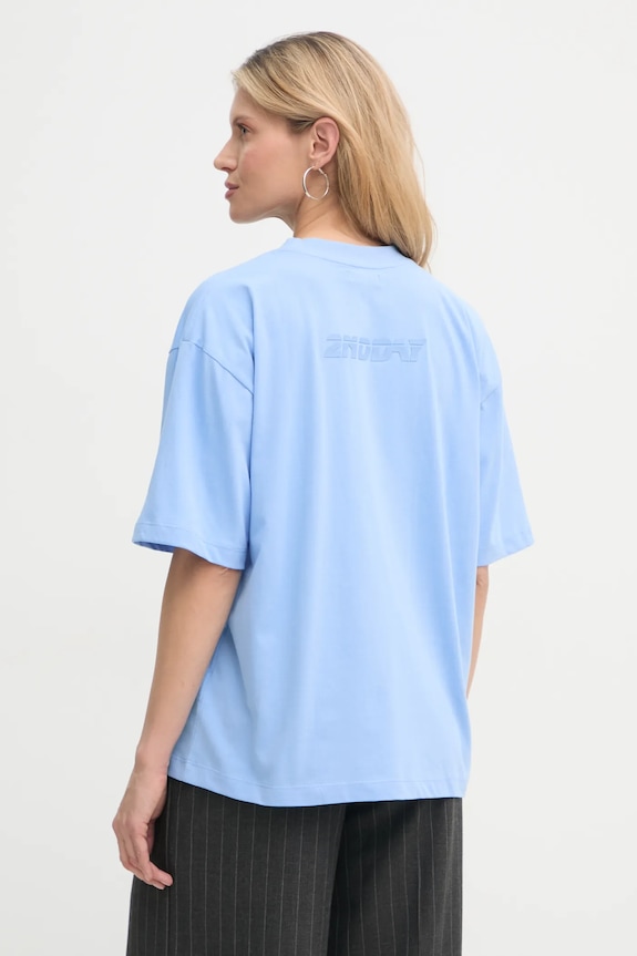 Îmbrăcăminte 2NDDAY tricou din bumbac Arale 2251246315 albastru