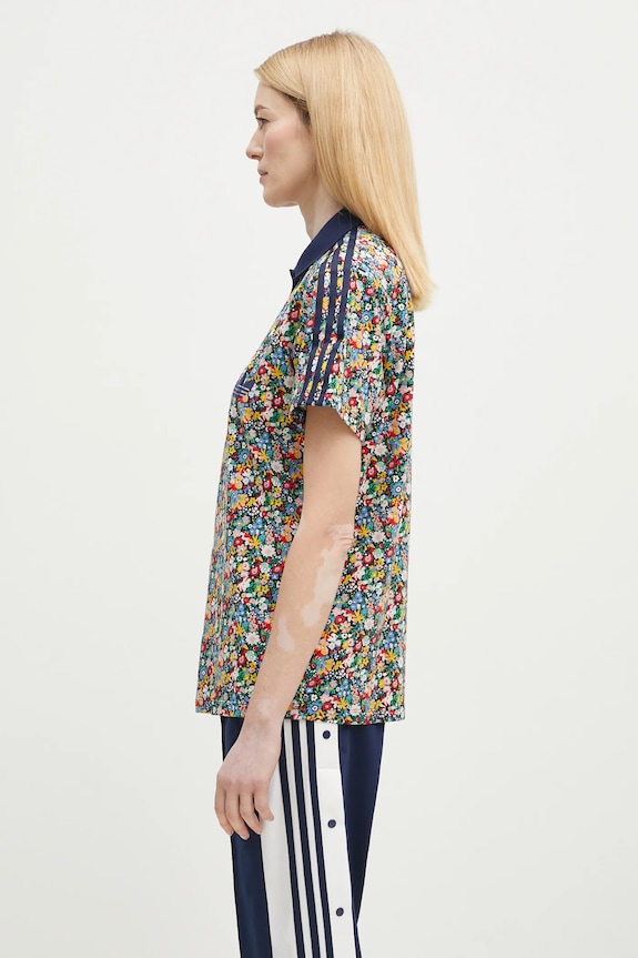 adidas Originals polo shirt Liberty JC7786 navy SS25