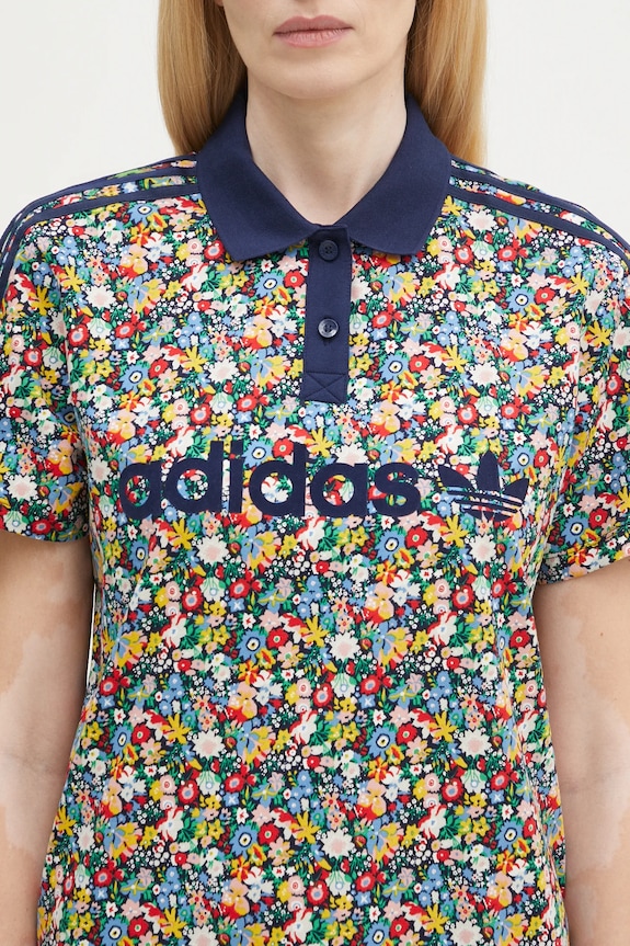 adidas Originals polo shirt Liberty navy JC7786