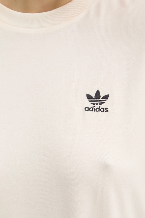 Тениска adidas Originals SNAKE TRF TEE JC5747 бежов
