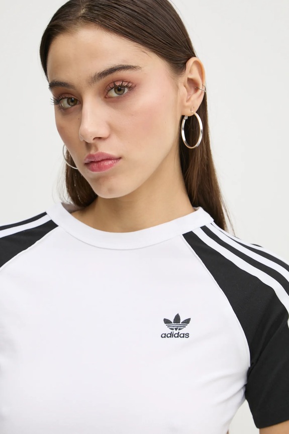 adidas Originals t-shirt 3S SLIM TEE biały JD0834
