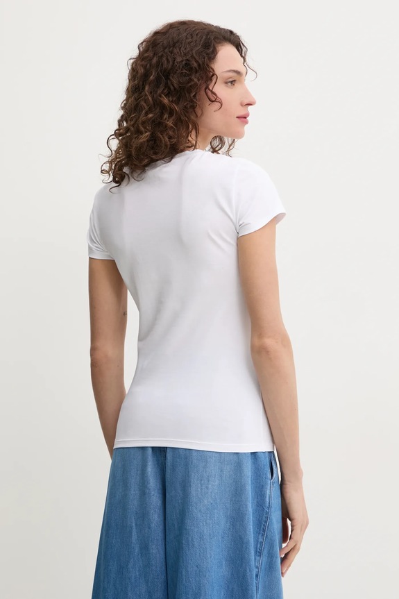 Oblečenie Tričko Armani Exchange 8NYT86.Y8C7Z.NOS biela