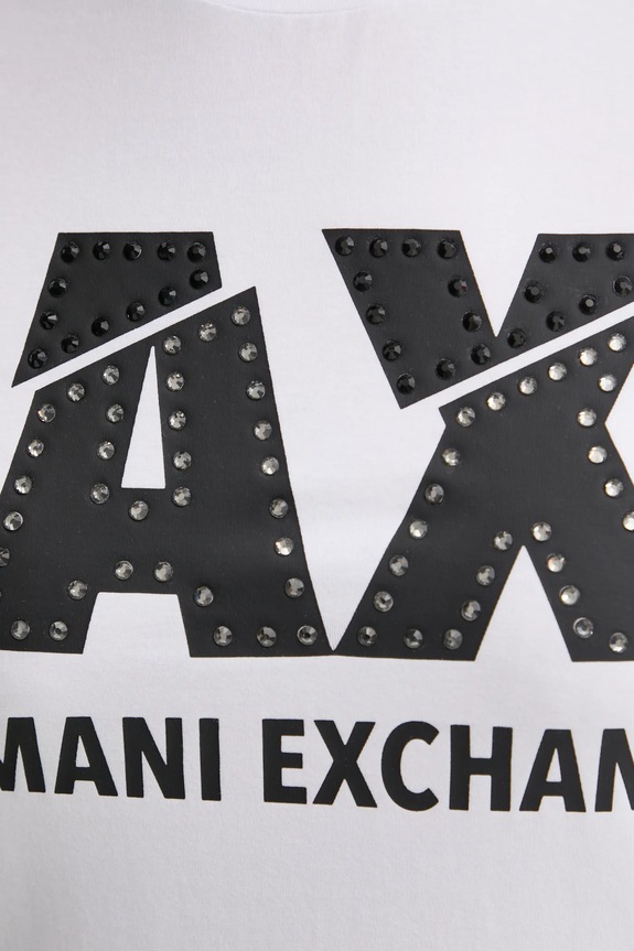 Tričko Armani Exchange 8NYT86.Y8C7Z.NOS biela