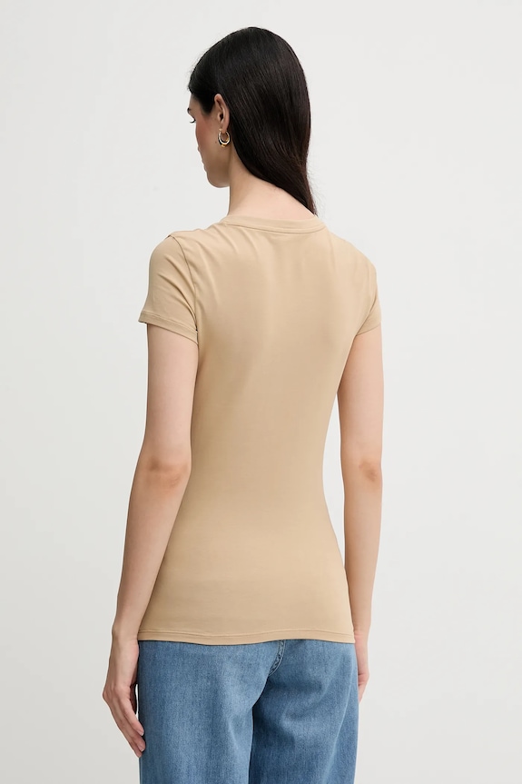 Armani Exchange tricou XW000511.AF11929 bej SS25