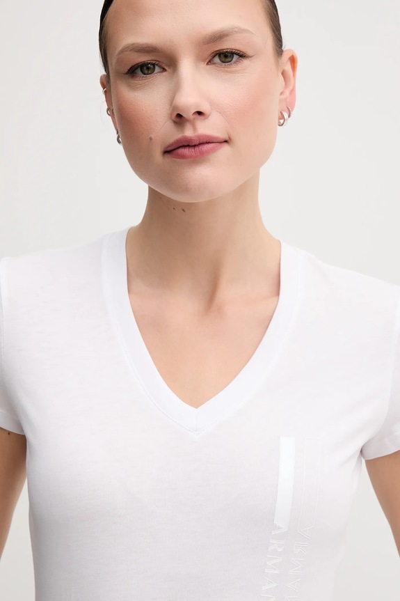 Abbigliamento Armani Exchange t-shirt in cotone XW000529.AF10356 bianco