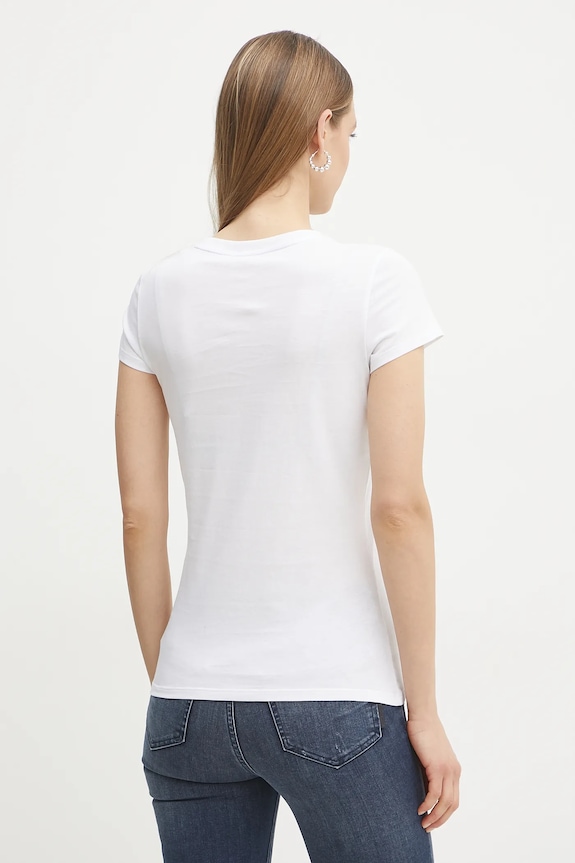Odzież Armani Exchange t-shirt bawełniany XW000530.AF10359 biały