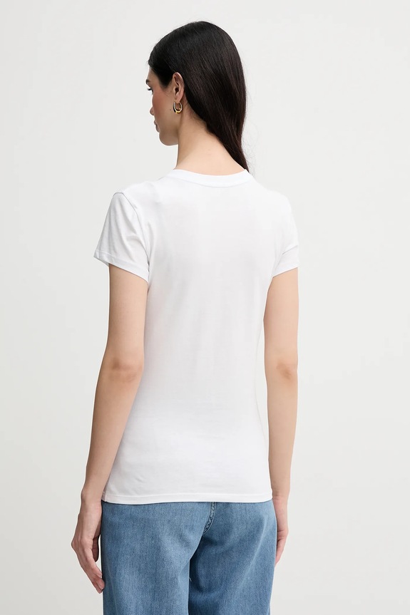 Armani Exchange t-shirt in cotone XW000553.AF12064 bianco SS25