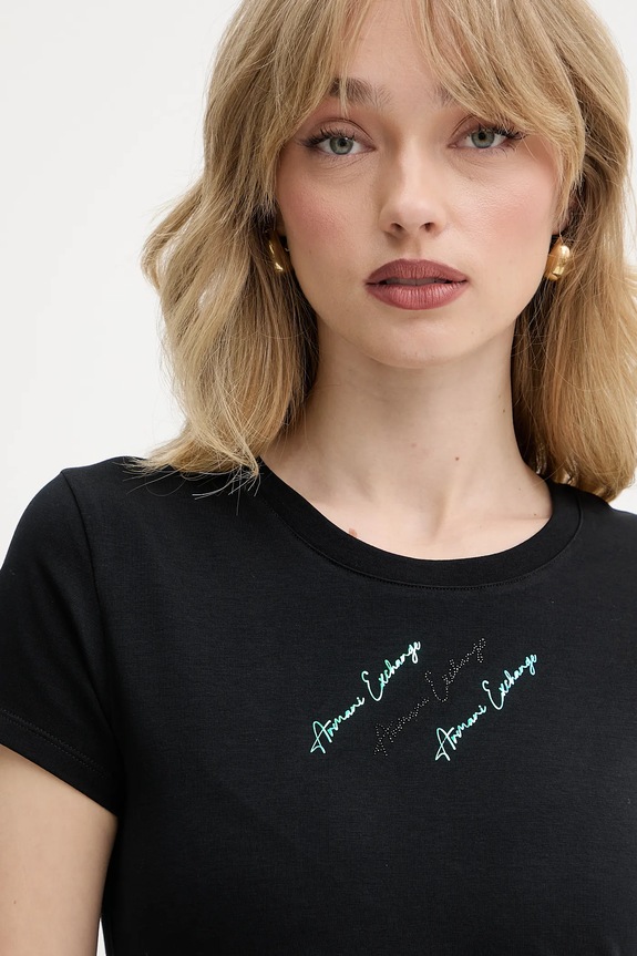 Tričko Armani Exchange černá XW000599.AF10355