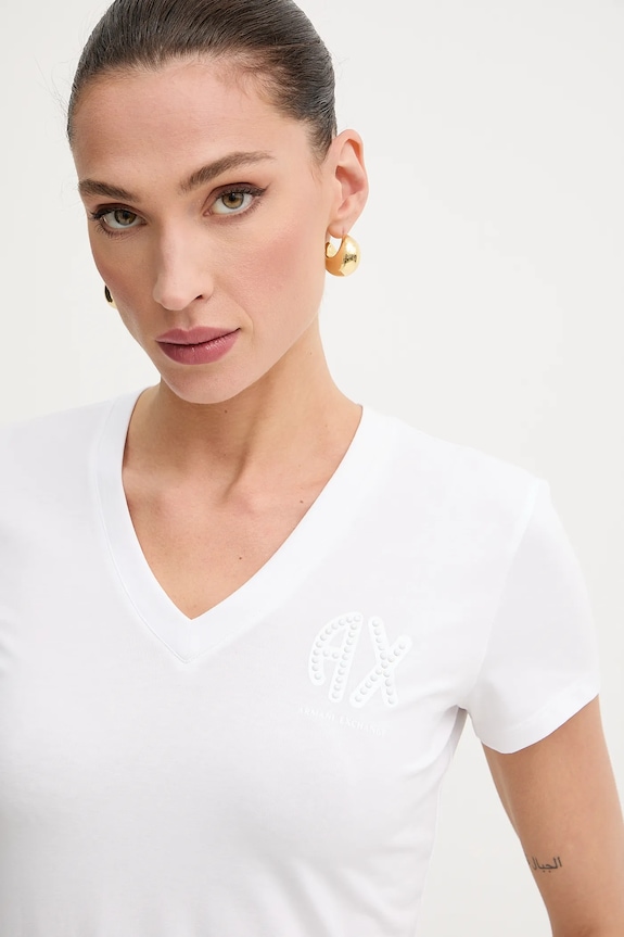 Armani Exchange t-shirt bianco XW000606.AF10355