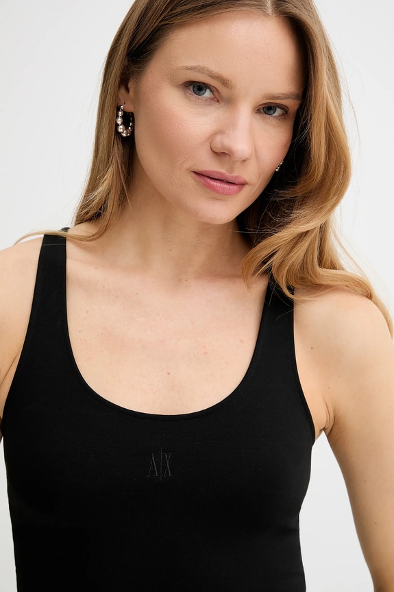 Armani Exchange top czarny XW000829.AF13729.NOS