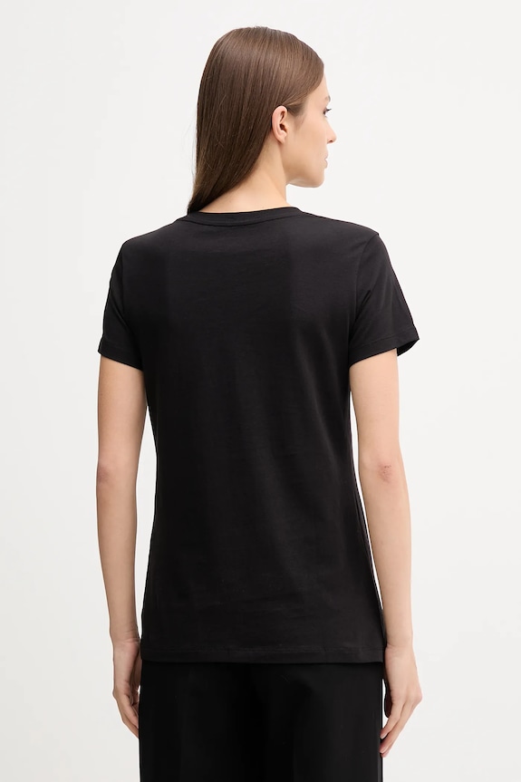 Бавовняна футболка Armani Exchange XW000839.AF10356 чорний AA00