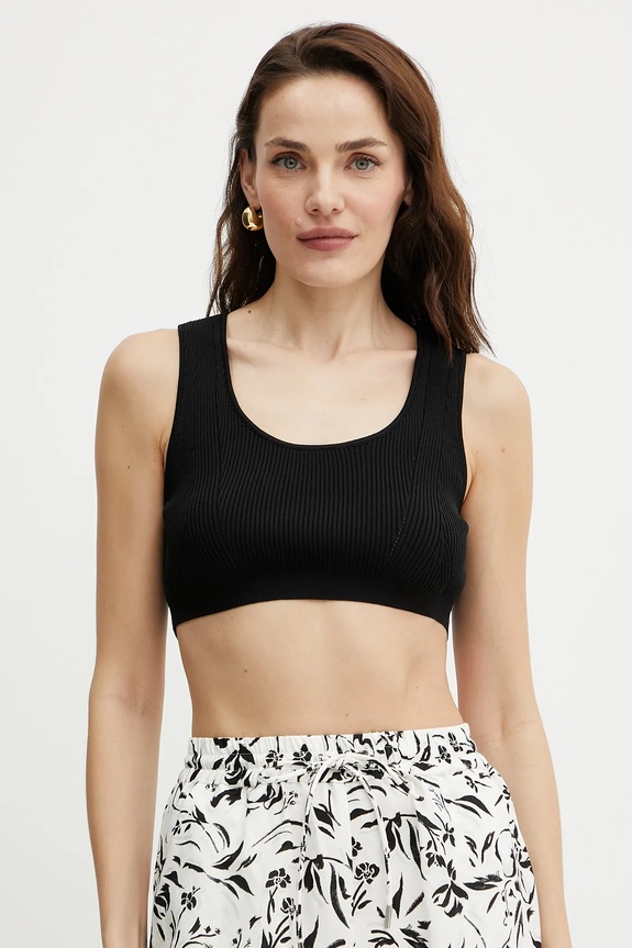 Top Armani Exchange Našitek črna XW000577.AF12740