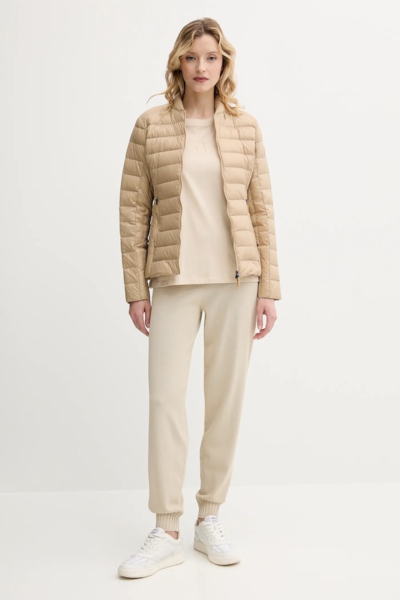 Bombažna kratka majica Armani Exchange XW000830.AF10356 bež SS26