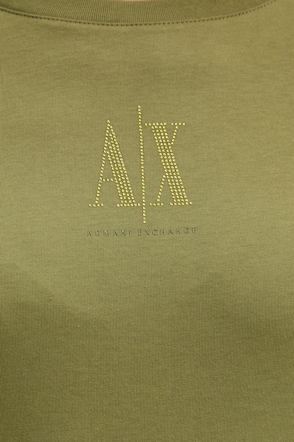 Armani Exchange tricou din bumbac XW000830.AF10356 verde