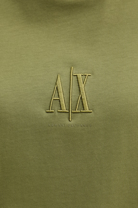 Armani Exchange tričko dámske bavlnené XW001182.AF15085 zelená