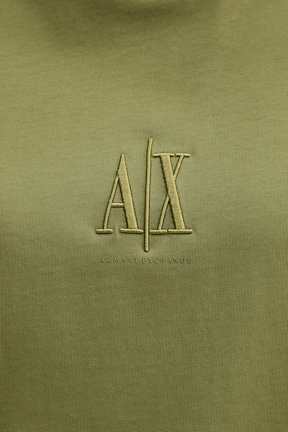 Armani Exchange tričko dámske bavlnené XW001182.AF15085 zelená