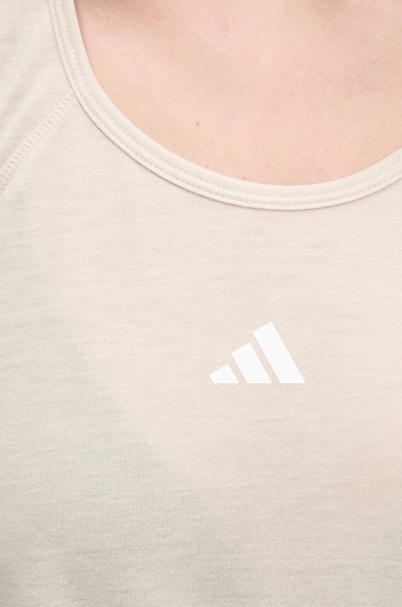 adidas Performance top treningowy Train Essentials JC9521 beżowy