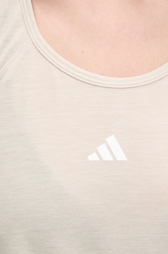 adidas Performance top treningowy Train Essentials JC9521 beżowy