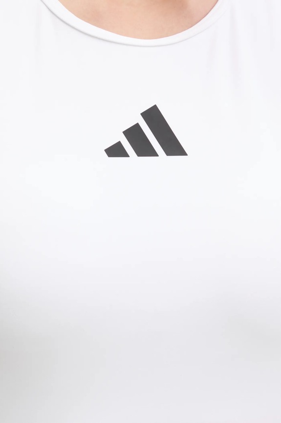Tréninkový top adidas Performance 3 Stripes JG6183 béžová