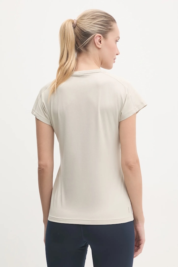 Ρούχα Μπλουζάκι προπόνησης adidas Performance Aeroready JC9563 μπεζ