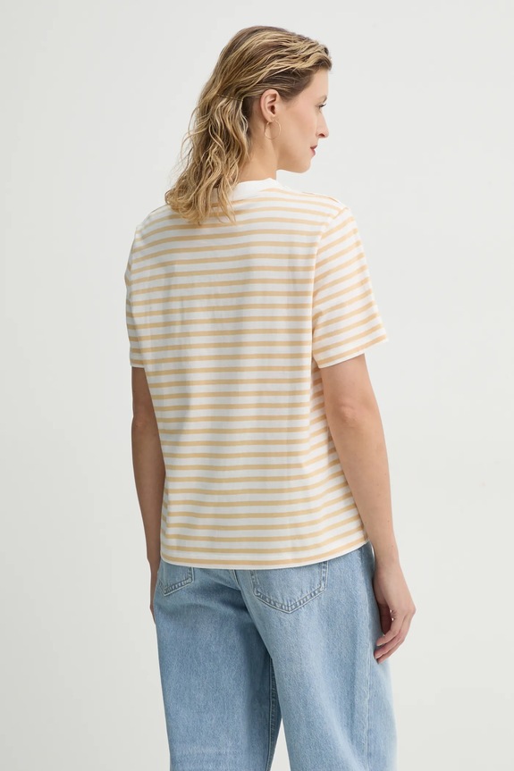 Odzież Marc O'Polo t-shirt bawełniany 5000005953 biały