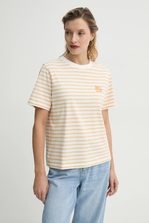 Marc O'Polo t-shirt bawełniany biały 5000005953